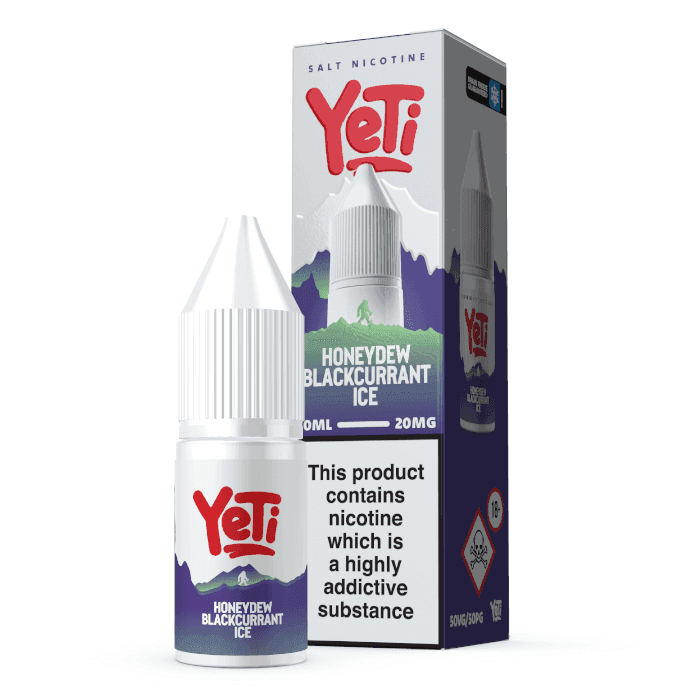 HONEYDEW BLACKCURRANT ICE 10ML NIC SALT E-LIQUID BY YETI SUMMIT - 10MG | 20MG - Vapeslough