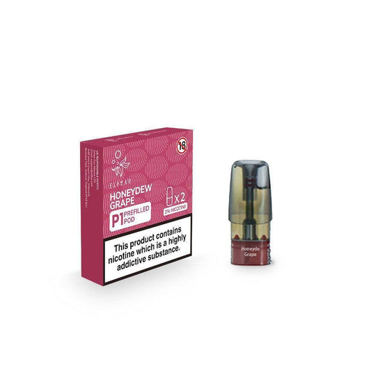 HONEYDEW GRAPE ELF BAR MATE P1 PODS (PACK OF 2) - Vapeslough