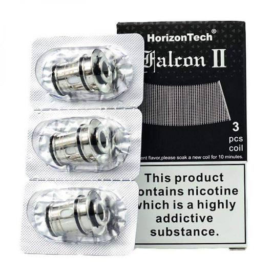 HORIZON TECH FALCON II REPLACEMENT COILS - PACK OF 3 - Vapeslough