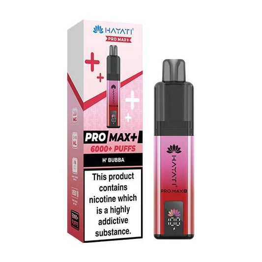 HUBBA BUBBA - HAYATI PRO MAX+ DISPOSABLE VAPE - 20MG(2%) - Vapeslough