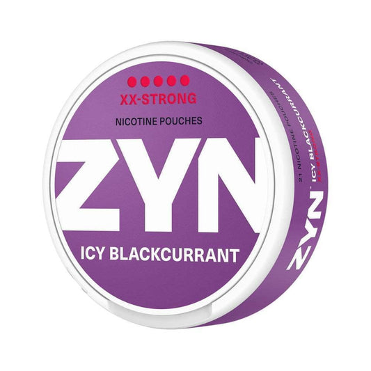 ICY BLACKCURRANT NICOTINE POUCH BY ZYN - Vapeslough