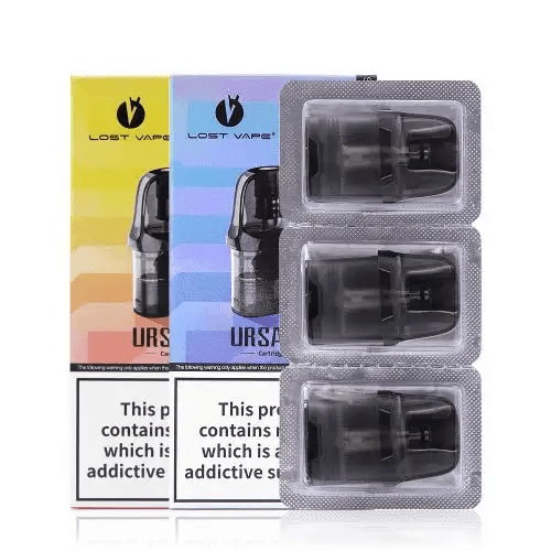 LOST VAPE URSA V2 PODS CARTRIDGES - PACK OF 3