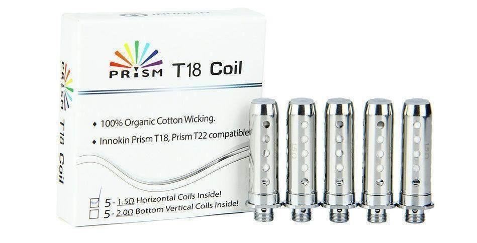 INNOKIN ENDURA T18 REPLACEMENT COILS - PACK OF 5 - Vapeslough