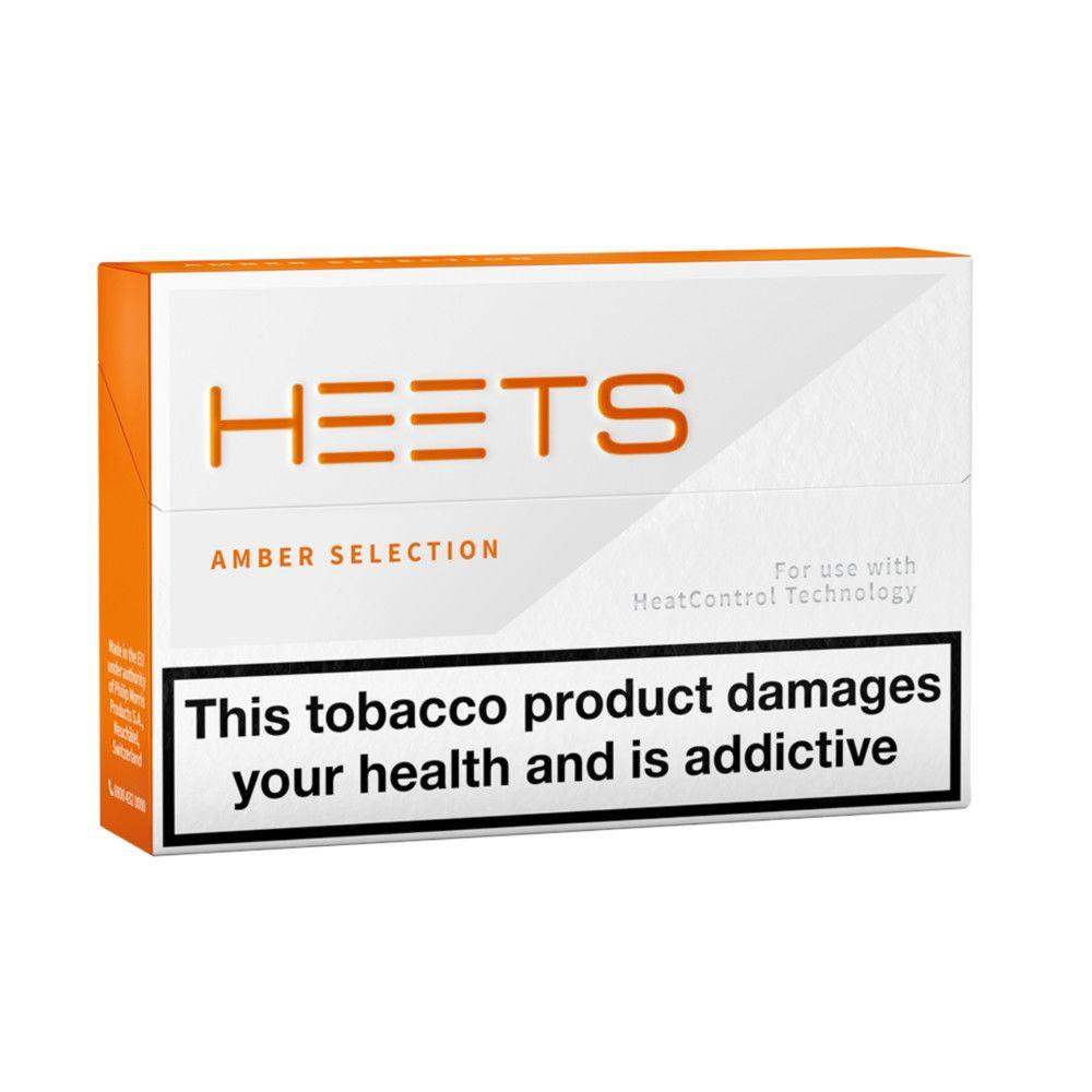 IQOS HEETS AMBER LABEL - Vapeslough