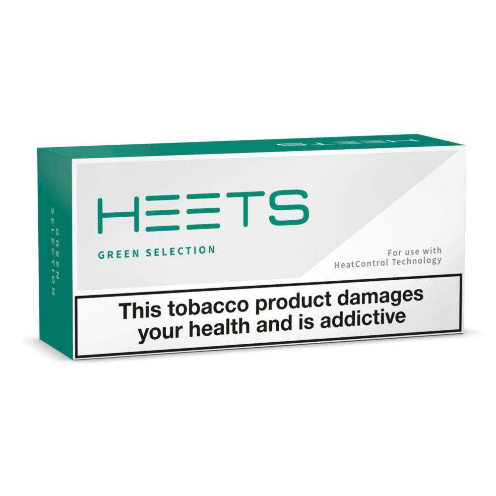 IQOS HEETS GREEN LABEL CARTON - 200 STICKS - Vapeslough