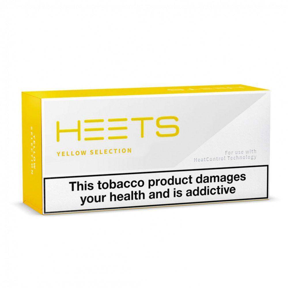 IQOS HEETS YELLOW LABEL CARTON - 200 STICKS - Vapeslough