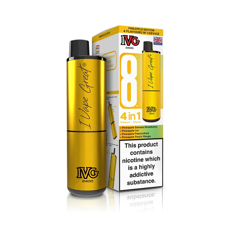 IVG 2400 4 In 1 Starter Kit Pineapple Edition - Vapeslough