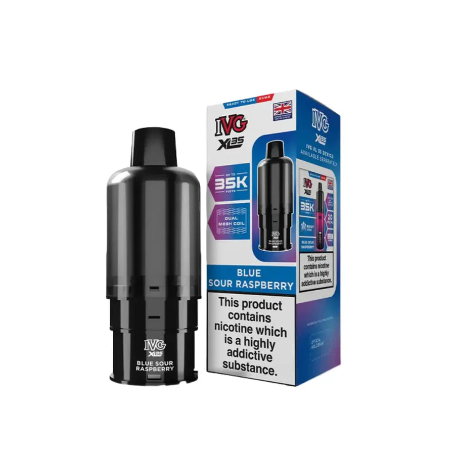 IVG XL35 Blueberry Sour Raspberry Pre-Filled Pod