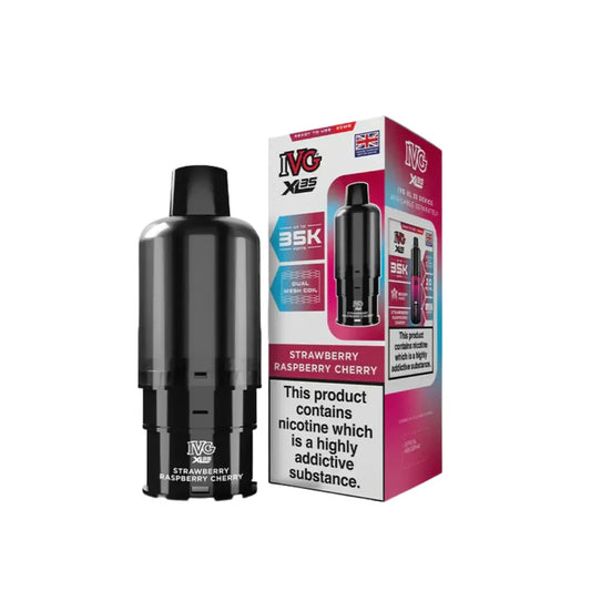IVG XL35 Strawberry Raspberry Cherry Pre-Filled Pod