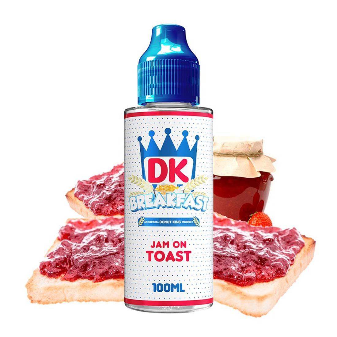 JAM ON TOAST 100ML SHORT FILL BY DK BREAKFAST - Vapeslough