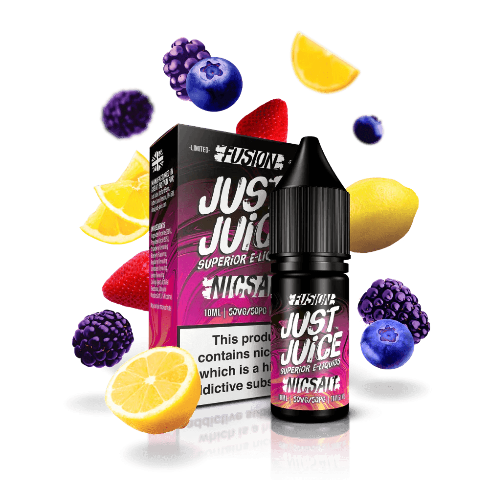 JUST JUICE 10ML NIC SALT - 10MG|20MG MIX&MATCH 4 X £12.99 - Vapeslough