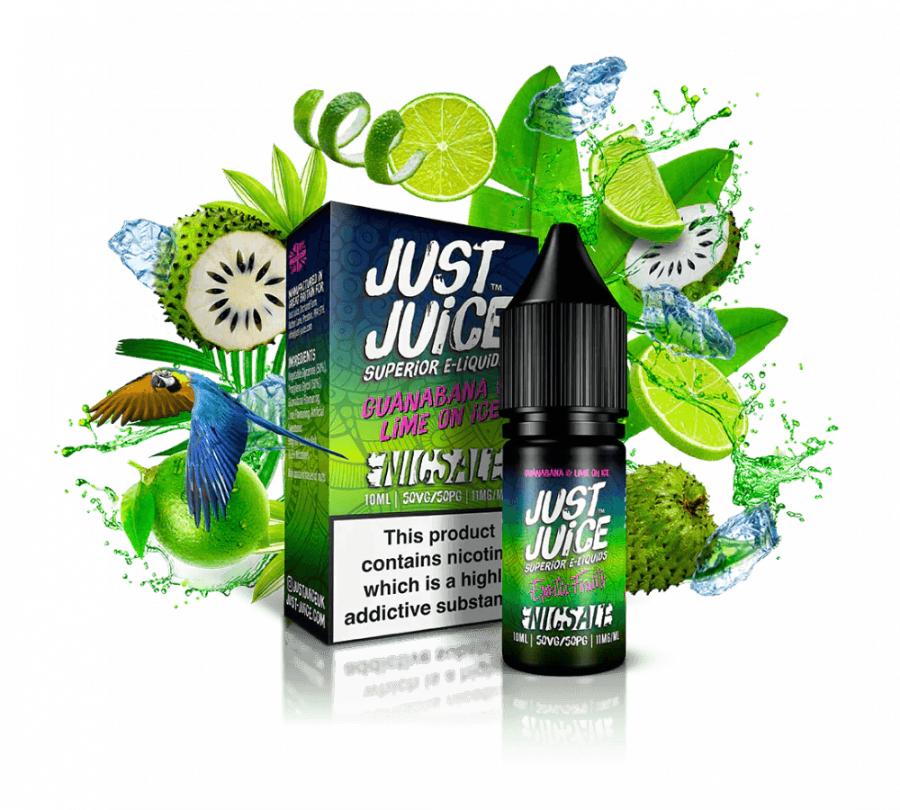 JUST JUICE 10ML NIC SALT - 10MG|20MG MIX&MATCH 4 X £12.99 - Vapeslough