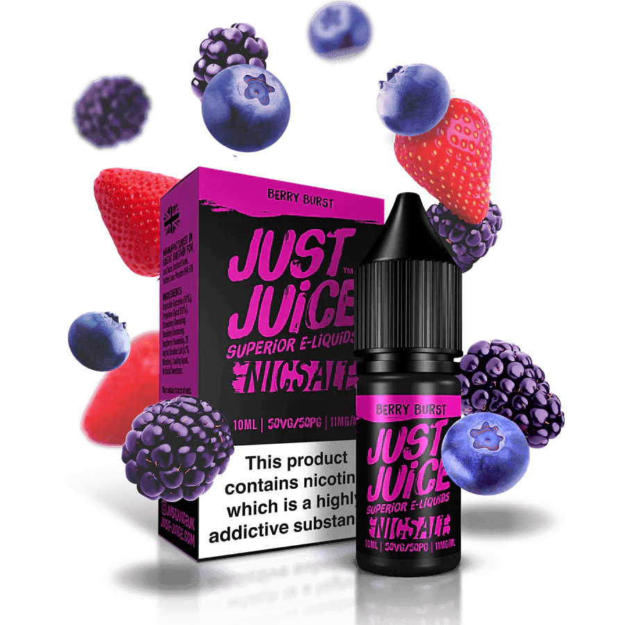 JUST JUICE 10ML NIC SALT - 10MG|20MG MIX&MATCH 4 X £12.99 - Vapeslough