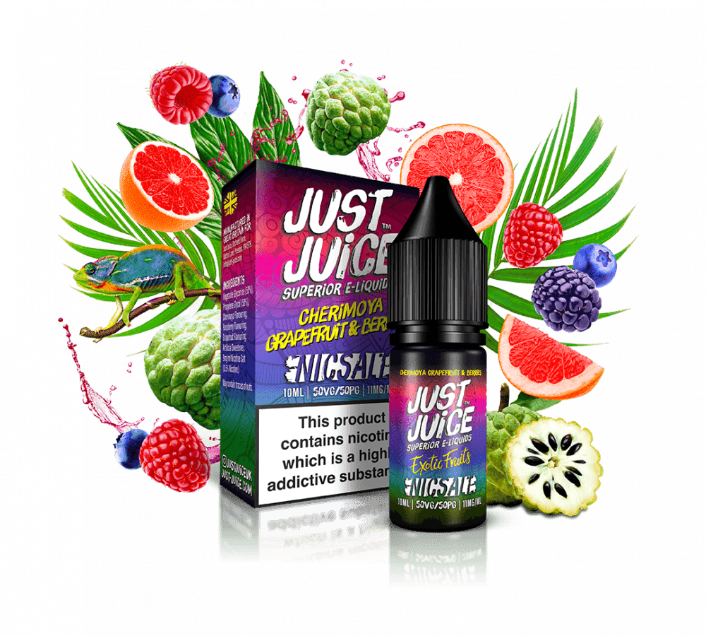 JUST JUICE 10ML NIC SALT - 10MG|20MG MIX&MATCH 4 X £12.99 - Vapeslough