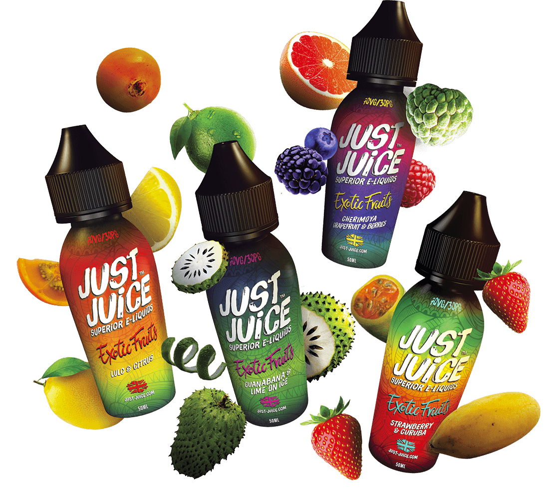 JUST JUICE 50ML SHORT FILLS BY JUST JUICE - Vapeslough