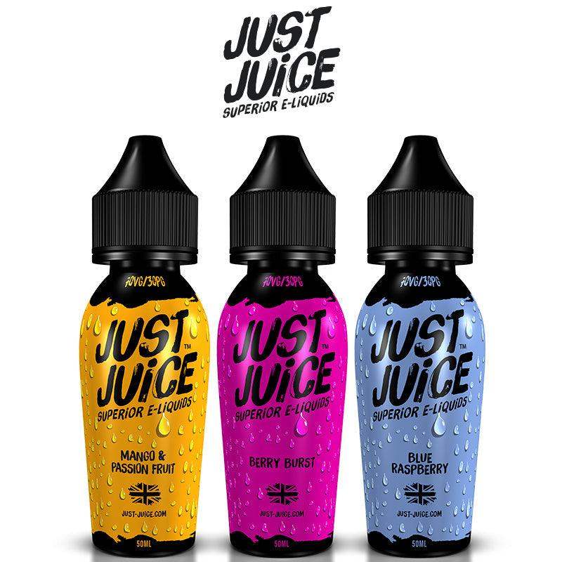 JUST JUICE 50ML SHORT FILLS BY JUST JUICE - Vapeslough