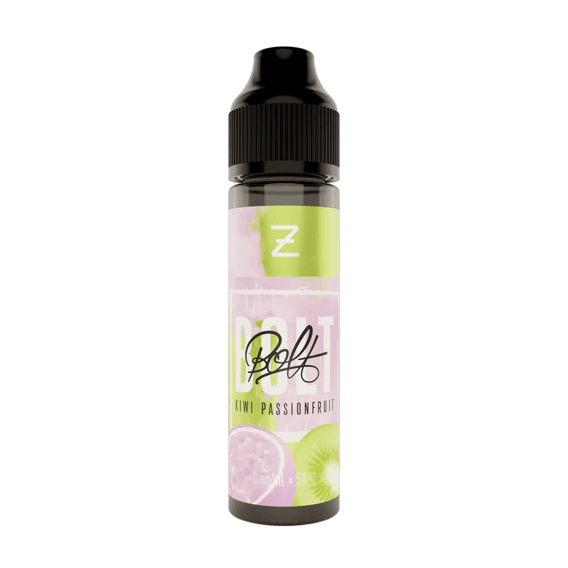 KIWI PASSIONFRUIT 50ML SHORT FILL BY BOLT - Vapeslough