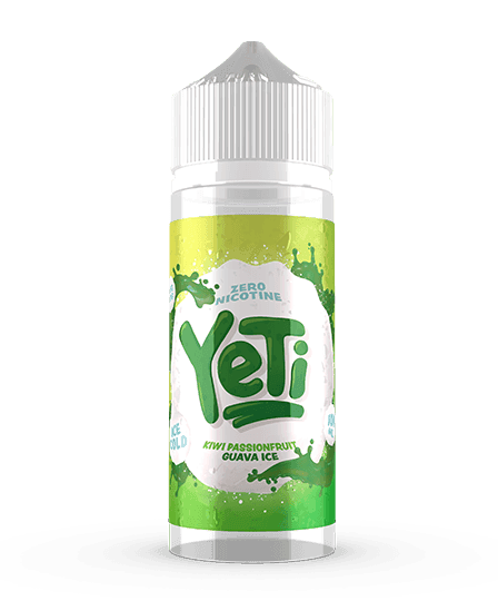 KIWI PASSIONFRUIT GUAVA ICE 100ML SHORT FILL BY YETI - Vapeslough