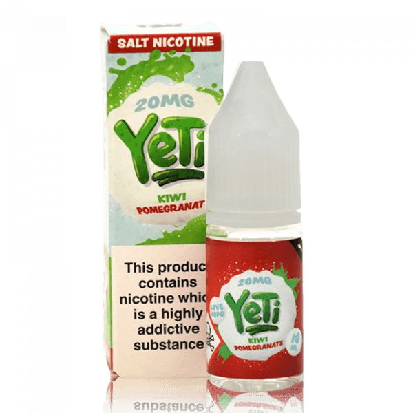 KIWI POMEGRANATE 10ML NIC SALT BY YETI - Vapeslough