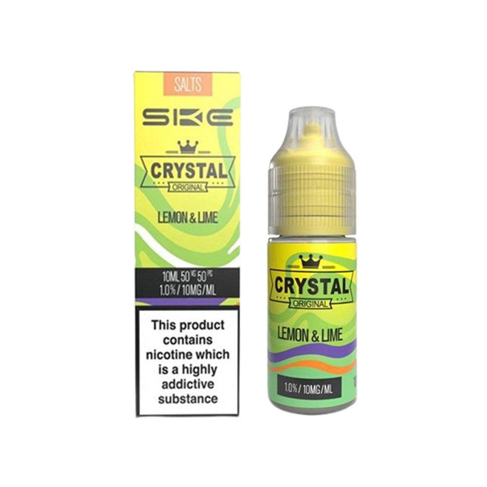 LEMON & LIME 10ML NIC SALT E-LIQUID BY SKE CRYSTAL ORIGINAL - Vapeslough