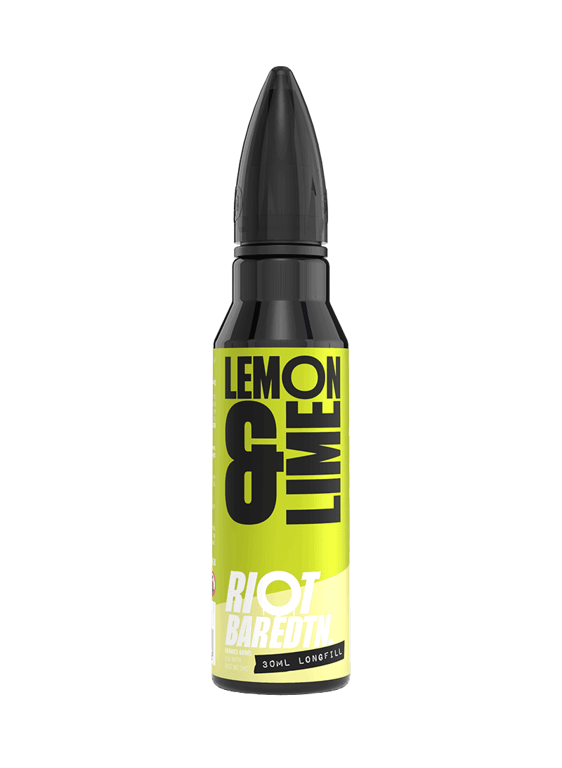 LEMON & LIME - LONGFILL 30ML CONCENTRATE SHORT FILL E-LIQUID BY RIOT SQUAD - Vapeslough