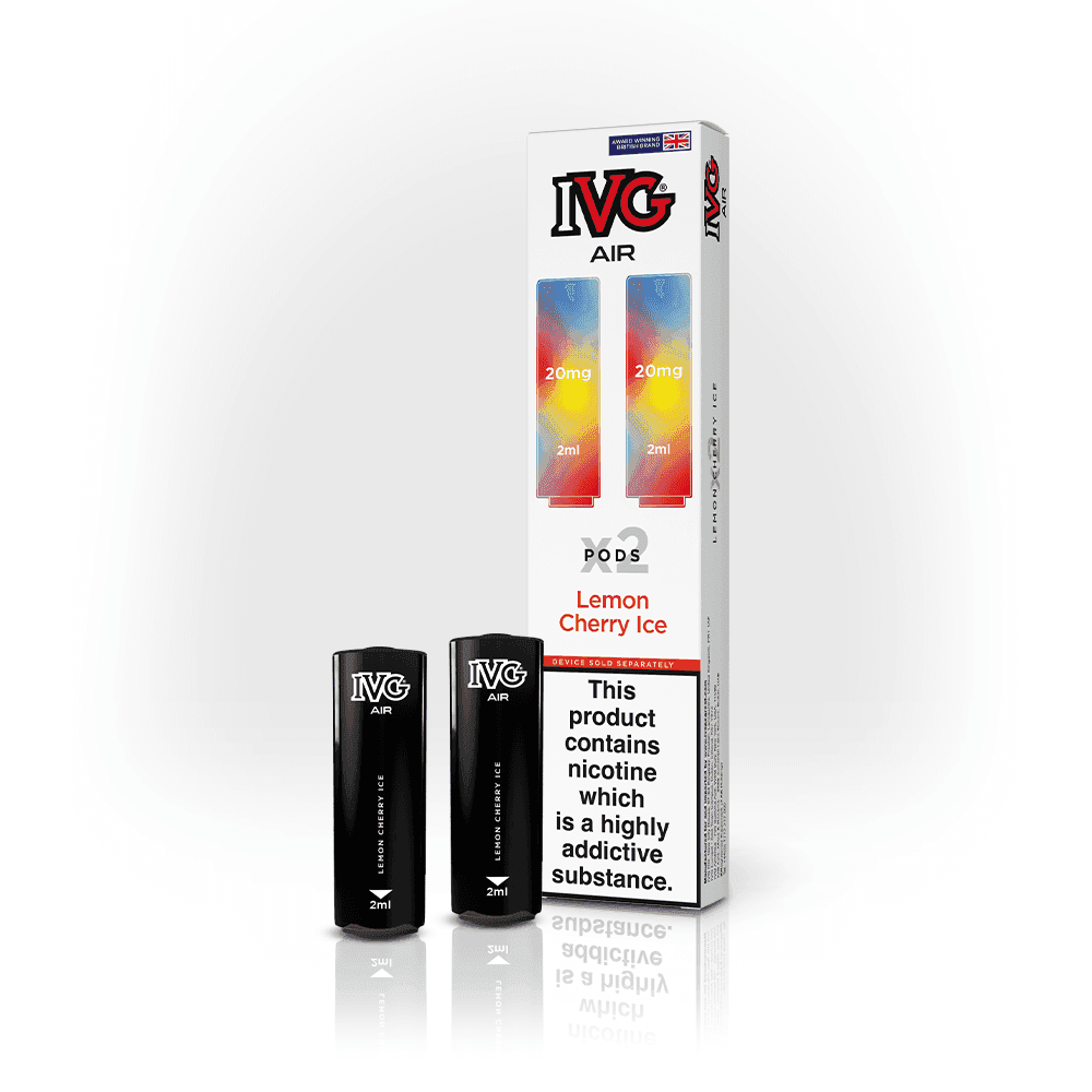 LEMON CHERRY ICE IVG AIR 4IN1 PODS - Vapeslough
