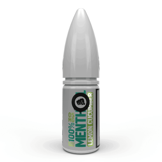 LEMON CUCUMBER - 100% MENTHOL 10ML NIC SALT E-LIQUID - 5MG | 10MG | 20MG BY RIOT SQUAD - Vapeslough