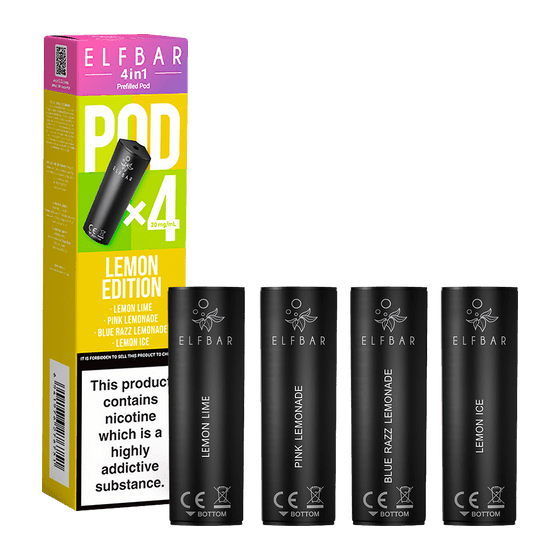 LEMON EDITION ELFBAR 4IN1 PODS - Vapeslough