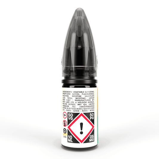 LEMON MINT 10ML NIC SALT E-LIQUID - 5MG | 10MG | 20MG BY RIOT SQUAD - Vapeslough