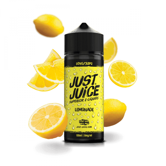 LEMONADE 100ML SHORT FILL E-LIQUID BY JUST JUICE - Vapeslough