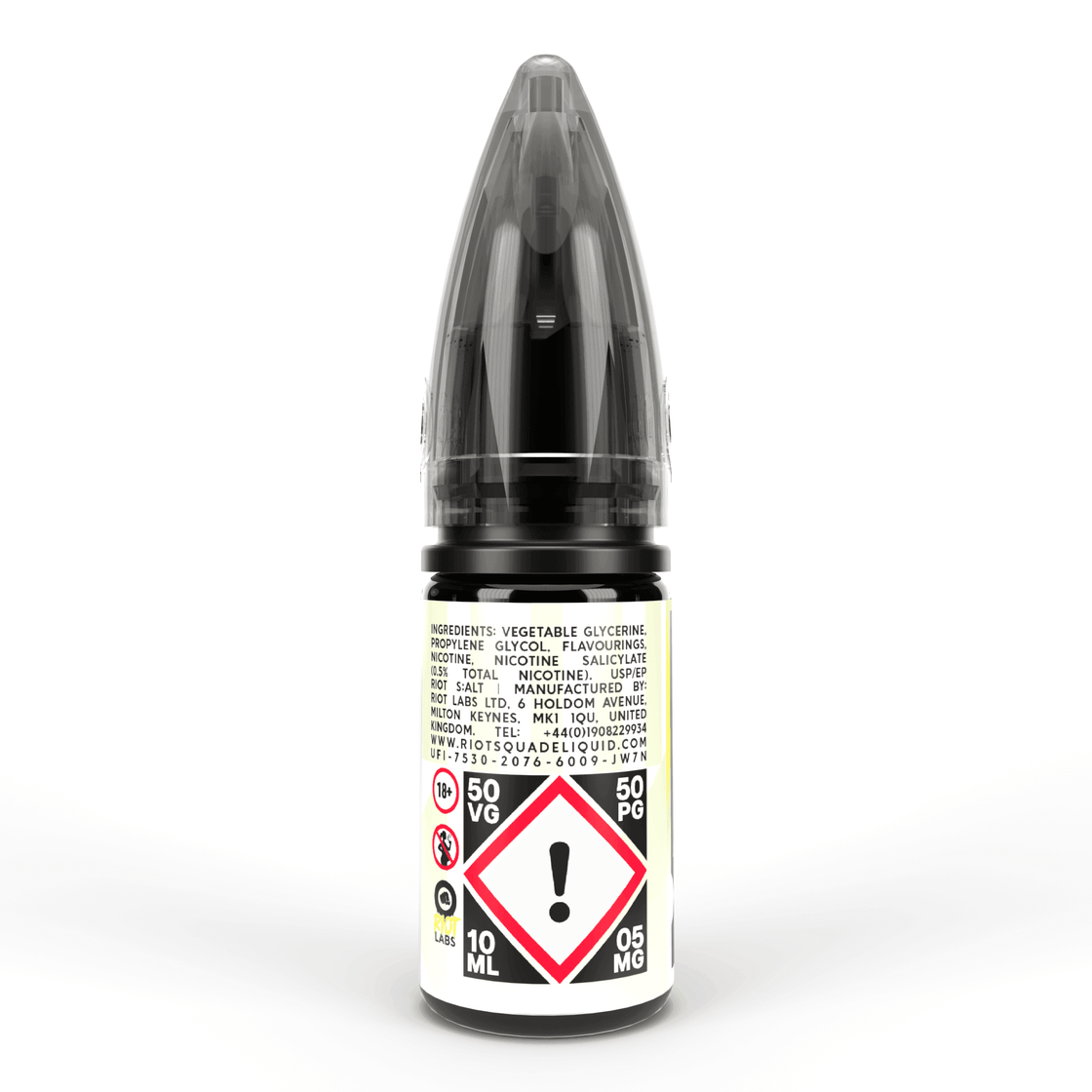 LOADED LEMON CUSTARD 10ML NIC SALT E-LIQUID - 5MG | 10MG | 20MG BY RIOT SQUAD - Vapeslough