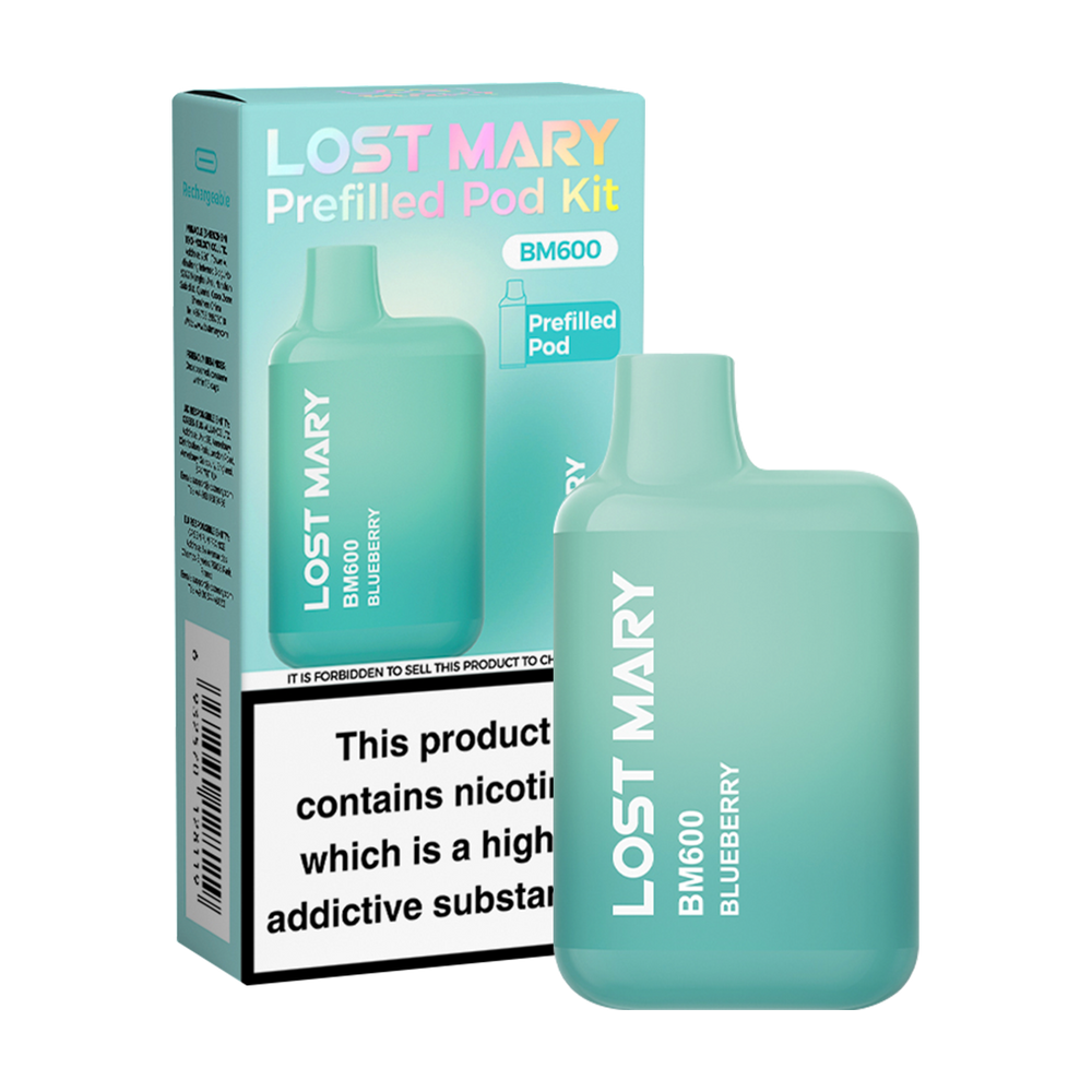 BLUEBERRY - LOST MARY BM600 PREFILLED POD KIT