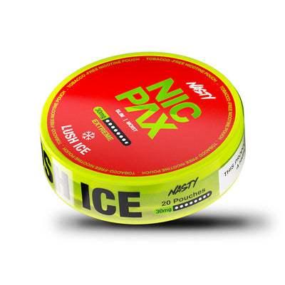LUSH ICE NIC PAX NICOTINE POUCHES - 20PCS - 16MG | 30MG - Vapeslough