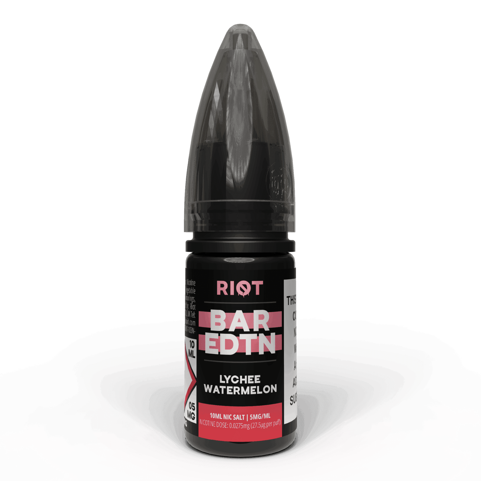 LYCHEE WATERMELON - BAR EDTN - 10ML NIC SALT E-LIQUID - 5MG | 10MG | 20MG BY RIOT SQUAD - Vapeslough