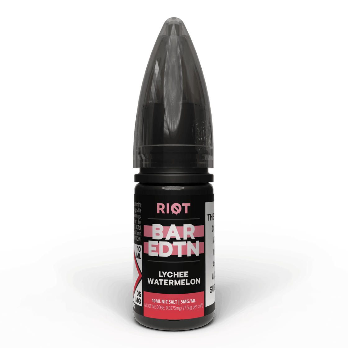 LYCHEE WATERMELON - BAR EDTN - 10ML NIC SALT E-LIQUID - 5MG | 10MG | 20MG BY RIOT SQUAD - Vapeslough