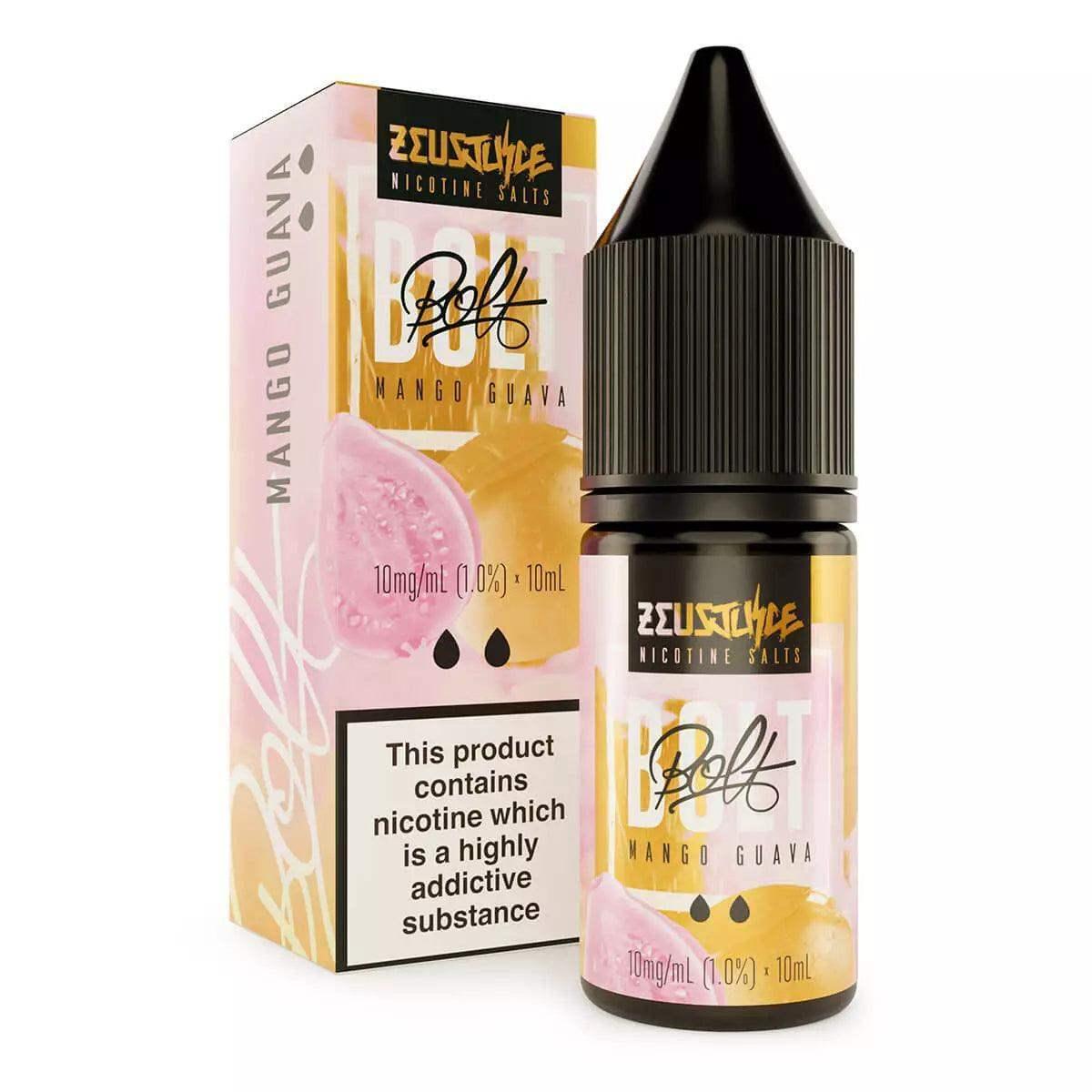 MANGO GUAVA 10ML NIC SALT BY BOLT - ZEUS JUICE - Vapeslough