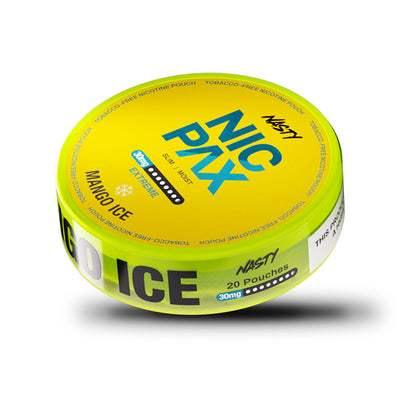 MANGO ICE NIC PAX NICOTINE POUCHES - 20PCS - 16MG | 30MG - Vapeslough