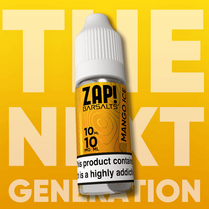 MANGO ICE ZAP! 10ML BAR NIC SALT E-LIQUID BY ZAP! - 10MG | 20MG - Vapeslough