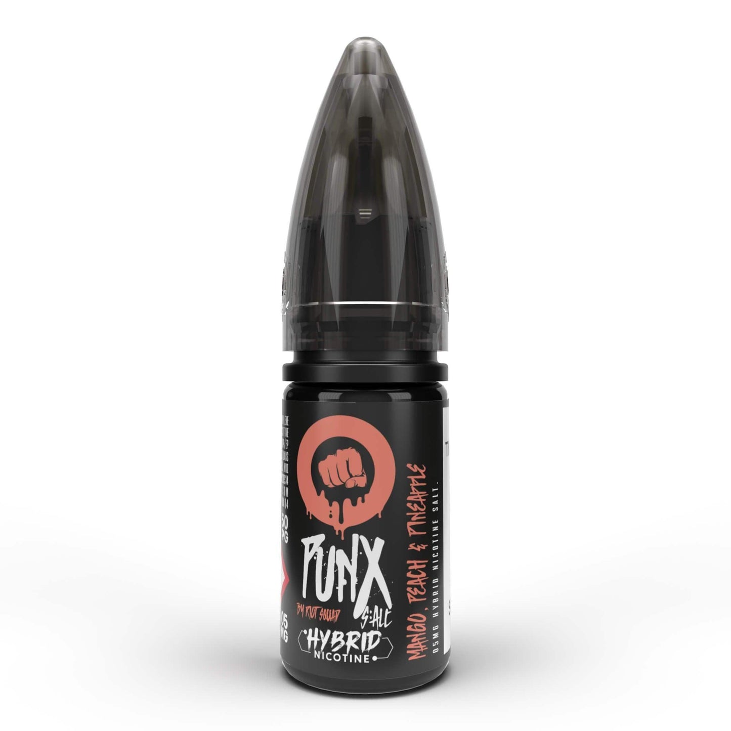 MANGO, PEACH & PINEAPPLE - PUNX BY RIOT - 10ML NIC SALT E-LIQUID - 5MG | 10MG | 20MG BY RIOT SQUAD - Vapeslough