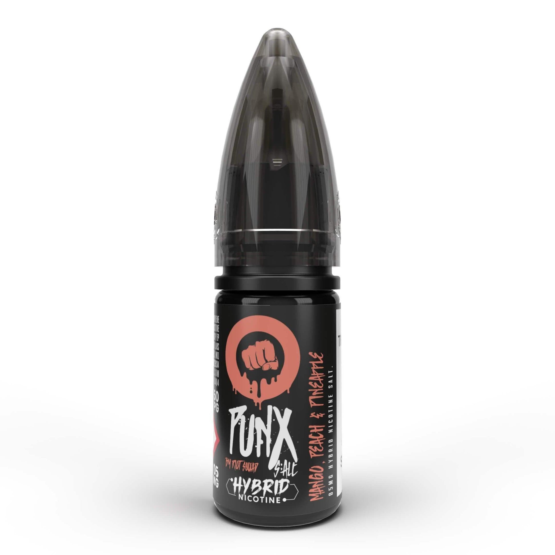 MANGO, PEACH & PINEAPPLE - PUNX BY RIOT - 10ML NIC SALT E-LIQUID - 5MG | 10MG | 20MG BY RIOT SQUAD - Vapeslough