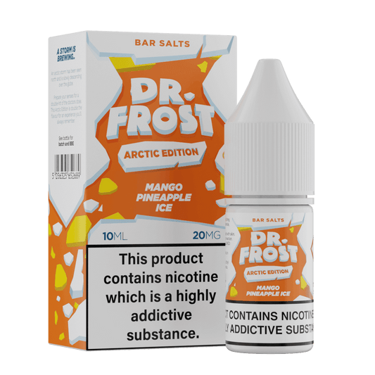MANGO PINEAPPLE ICE 10ML NIC SALT BY DR FROST - ARCTIC EDITION - Vapeslough