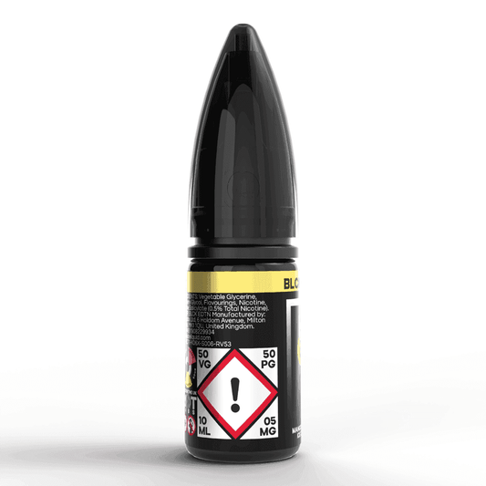 MANGO VANILLA ICE CREAM 10ML NIC SALT E-LIQUID - BLCK EDTN - 5MG | 10MG | 20MG BY RIOT SQUAD - Vapeslough