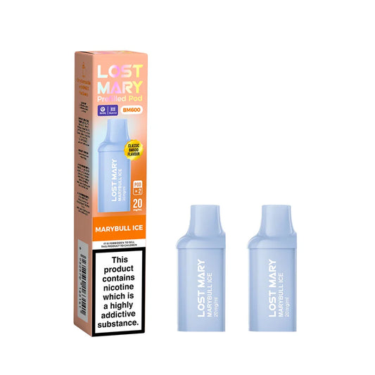 MARYBULL ICE LOST MARY BM600 PODS (PACK OF 2) - Vapeslough