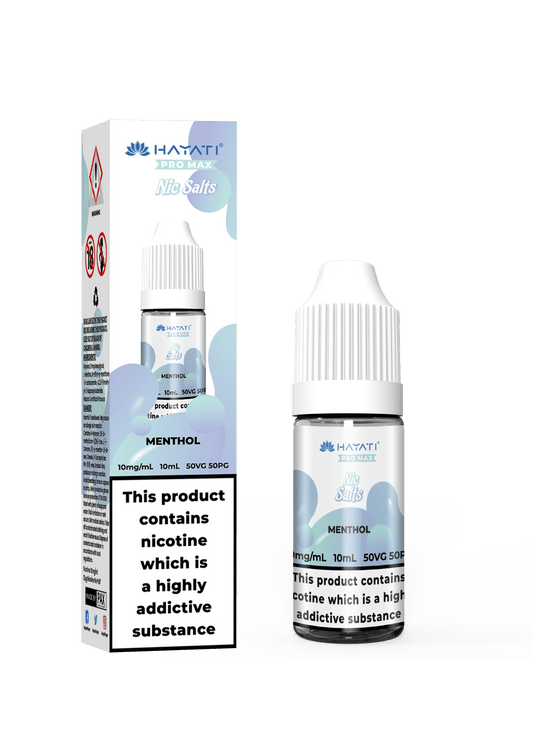 MENTHOL 10ML NIC SALT BY HAYATI PRO MAX 10MG(1%) | 20MG(2%) - Vapeslough