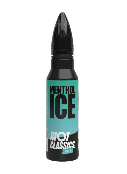 MENTHOL ICE - CLASSICS 50ML SHORT FILL E-LIQUID BY RIOT SQUAD - Vapeslough
