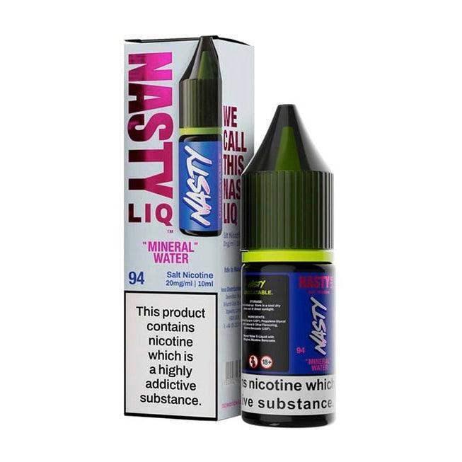 MINERAL WATER 10ML E LIQUID NICOTINE SALT BY NASTY LIQ - Vapeslough