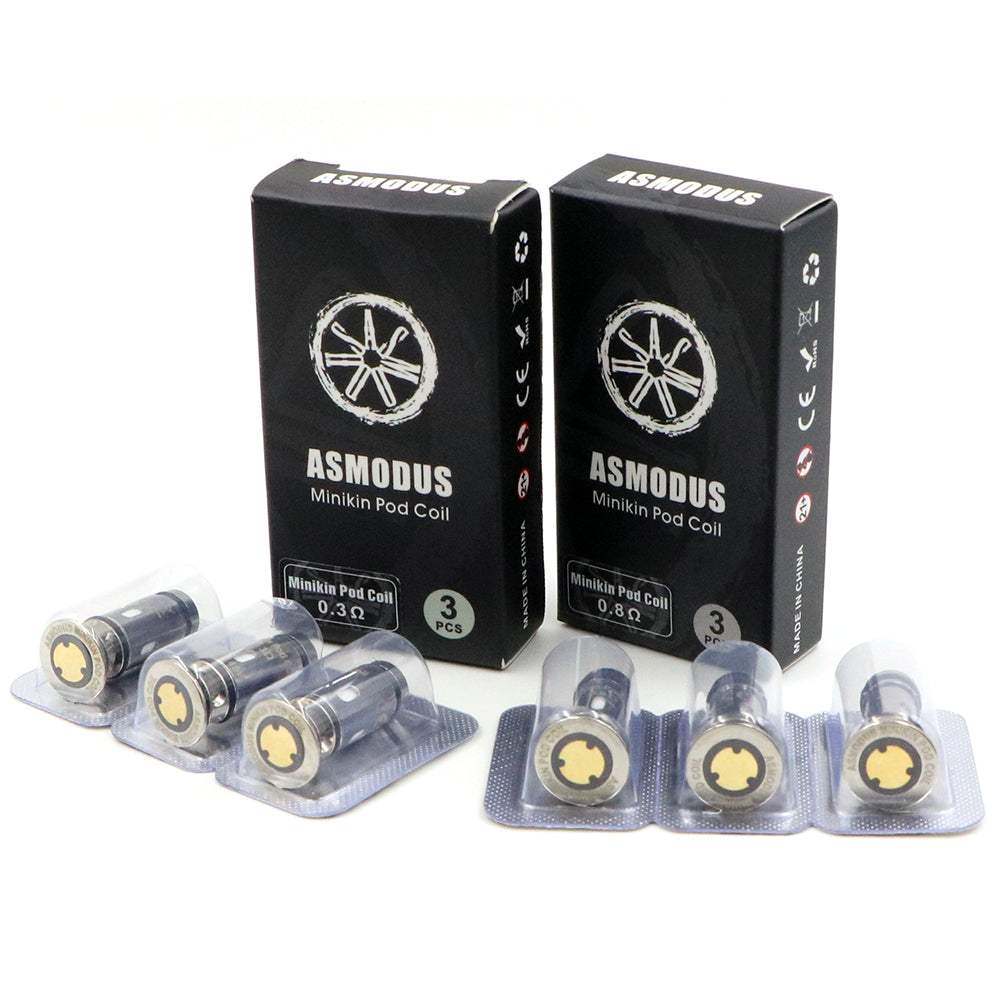 ASMODUS MINIKIN POD REPLACEMENT COILS - PACK OF 3