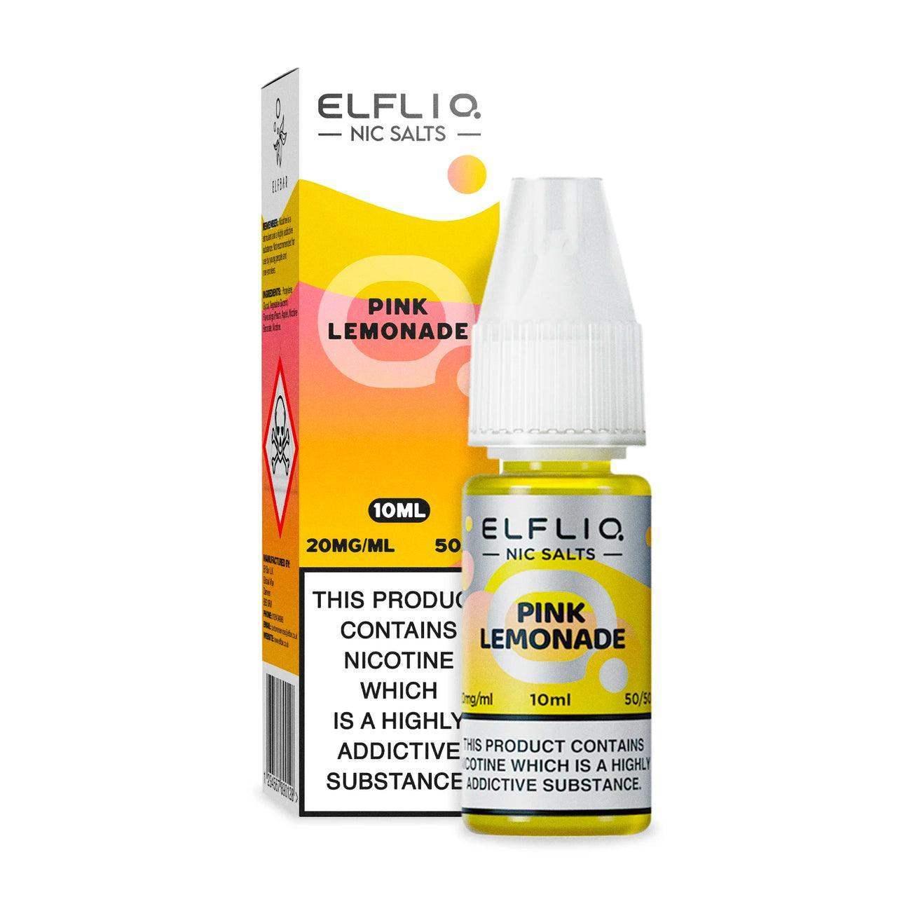 MIX & MATCH ELFLIQ: THE OFFICIAL ELF BAR LIQUID - 10ML E-LIQUID NICOTINE SALT - 3 FOR £9 - Vapeslough