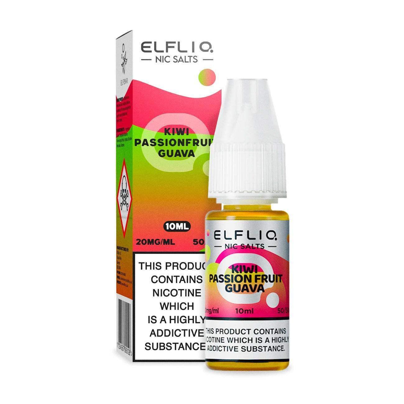 MIX & MATCH ELFLIQ: THE OFFICIAL ELF BAR LIQUID - 10ML E-LIQUID NICOTINE SALT - 3 FOR £9 - Vapeslough