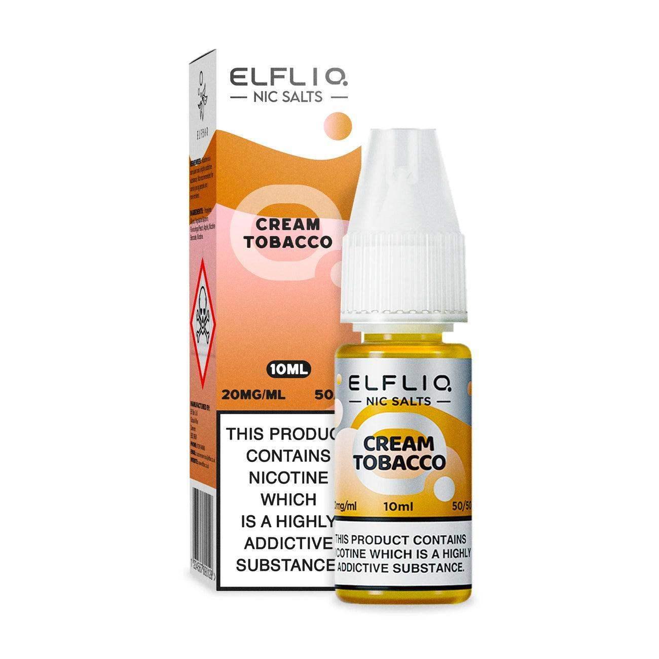 MIX & MATCH ELFLIQ: THE OFFICIAL ELF BAR LIQUID - 10ML E-LIQUID NICOTINE SALT - 3 FOR £9 - Vapeslough